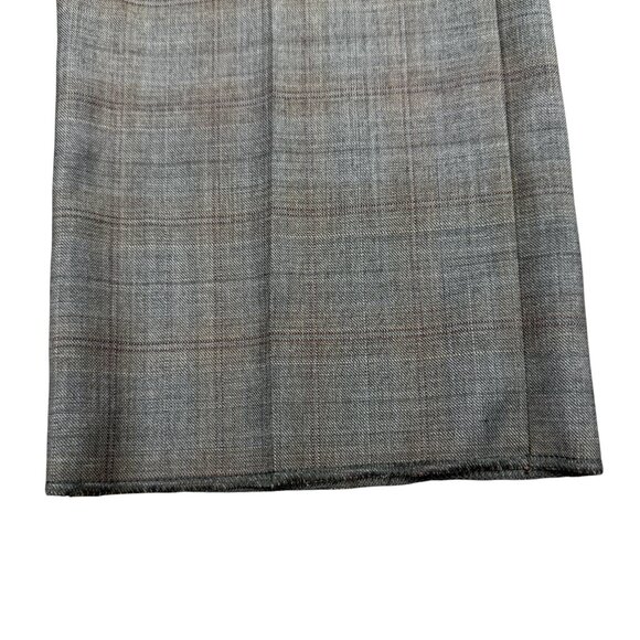 NWT Men's CALVIN KLEIN Mabry Suit Pants Unhemmed Plaid Dress Pants | Size 50R - Picture 5 of 9